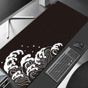 Tapis de souris Nigth blanc Xraypad Aqua Control Plus tapis de souris de jeu série Wave ordinateur portable tapis de bureau tapis de joueur de bureau livraison gratuite