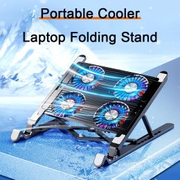 Pads Notebook 14 inch koeler Base Stand USB 2/4 Fan voor MacBook Superte Notebook Cooler Gamer 1117.3in aluminium laptop luchtkoeling