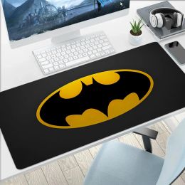 Tapis accessoires de bureau pour tapis de bureau Batmanes tapis de jeu tapis de souris Gamer clavier tapis de souris tapis Mause tapis ordinateur vitesse antidérapant
