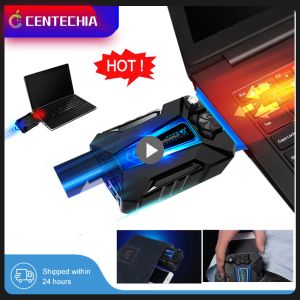 Almohadillas portátiles Nuevo mini vacío para la computadora portátil Radiador Radiator Ultra Quietfan Enfriader de aire extractor de refrigeración para accesorios para computadoras portátiles de portátiles