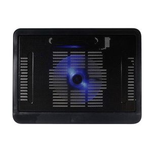 Pads draagbare ultra slank USB aangedreven gaming laptop koelblokken 1 rustige fans verstelbare verhoogde kussenondersteuning 1214 inch