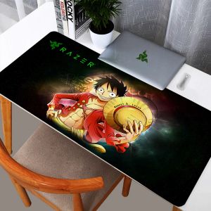 Pads Razer One Piece Mouse Pad Gamer XL Home personnalisé Nouveau Mousepad XXL MOUSEPADS PAVE CAVE