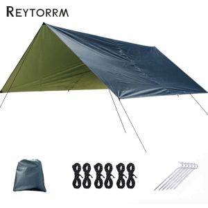 Pads sier coating waterdichte hangmat luifel tent tarp strand camping draagbare pergola sunshade outdoor camping wandelpicknick