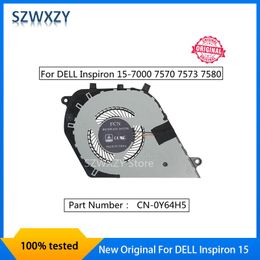 Pads SZWxzy Nieuw origineel voor Dell Inspiron 15 7000 7570 7573 7580 Laptop CPU COOLING FAN