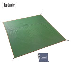 TADNS TOP LANDER PRING TENTE TENTE Saver Saver Multifonctionnel Tarp Tente Tente Empreinte Mat de pique-nique de plage pour le camping pour le camping