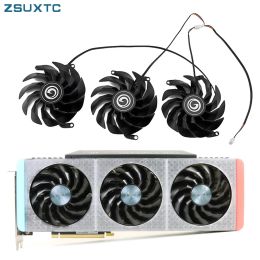 Pads Videokaart Fan Vervanging 3060TI 3070TI 3080TI voor Galax RTX 3060 3070 3080 TI 3090 Gamer OC grafische kaartkoelventilator