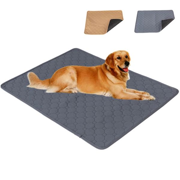 Almohadillas impermeables reutilizables para mascotas para mascotas para mascotas de entrenamiento almohadilla absorbente de orina proteger la cubierta del asiento del asiento del perro