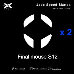 Patins Xraypad Jade pour patins de souris Ultralight 2/Starlight 12 Xraypad, 2 jeux