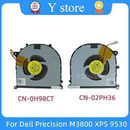 Pads y Sore Origineel voor Dell Precision M3800 XPS 9530 Laptop Koelventilator Heatsink H98CT 2PH36 0H98CT 02PH36 Fast Ship