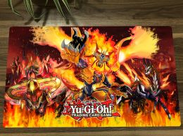 Pads YuGiOh OCG Salamangreat TCG Mat Anime Trading Card Game Mat CCG Duel Speelmat Antislip Muismat Bureau Mat Gratis tas