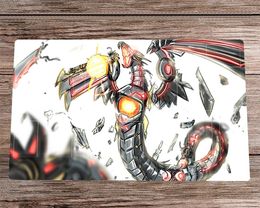 Pads YuGiOh Speelmat Cyber Dragon Infinity TCG CCG Trading Card Game Mat OCG Bordspel Mat Antislip Bureau Pad Anime Muismat 60x35cm