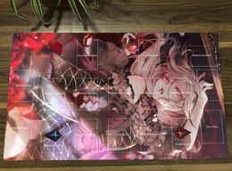 Tapis YuGiOh Vampire Fraulein TCG tapis Anime carte à collectionner tapis de jeu CCG Duel tapis de jeu antidérapant tapis de souris bureau tapis de jeu sac gratuit
