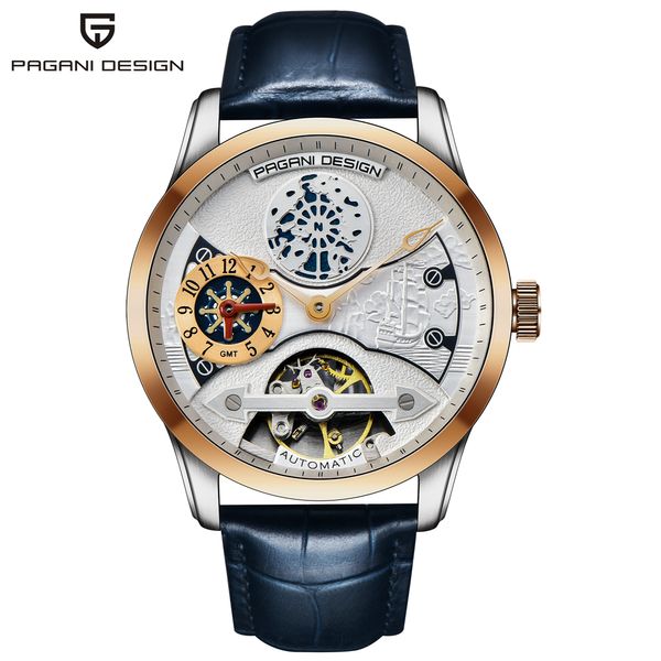PAGANI DESIGN marque hommes mode montres mécaniques de luxe étanche en acier inoxydable automatique montre d'affaires horloge décontractée hommes