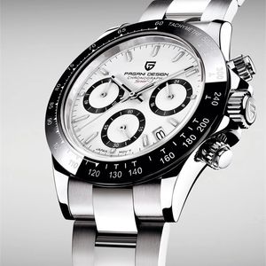 PAGANI DESIGN montres pour hommes montre d'affaires à Quartz montres pour hommes montre de luxe de marque supérieure hommes chronographe VK63 Reloj Hombre 220407