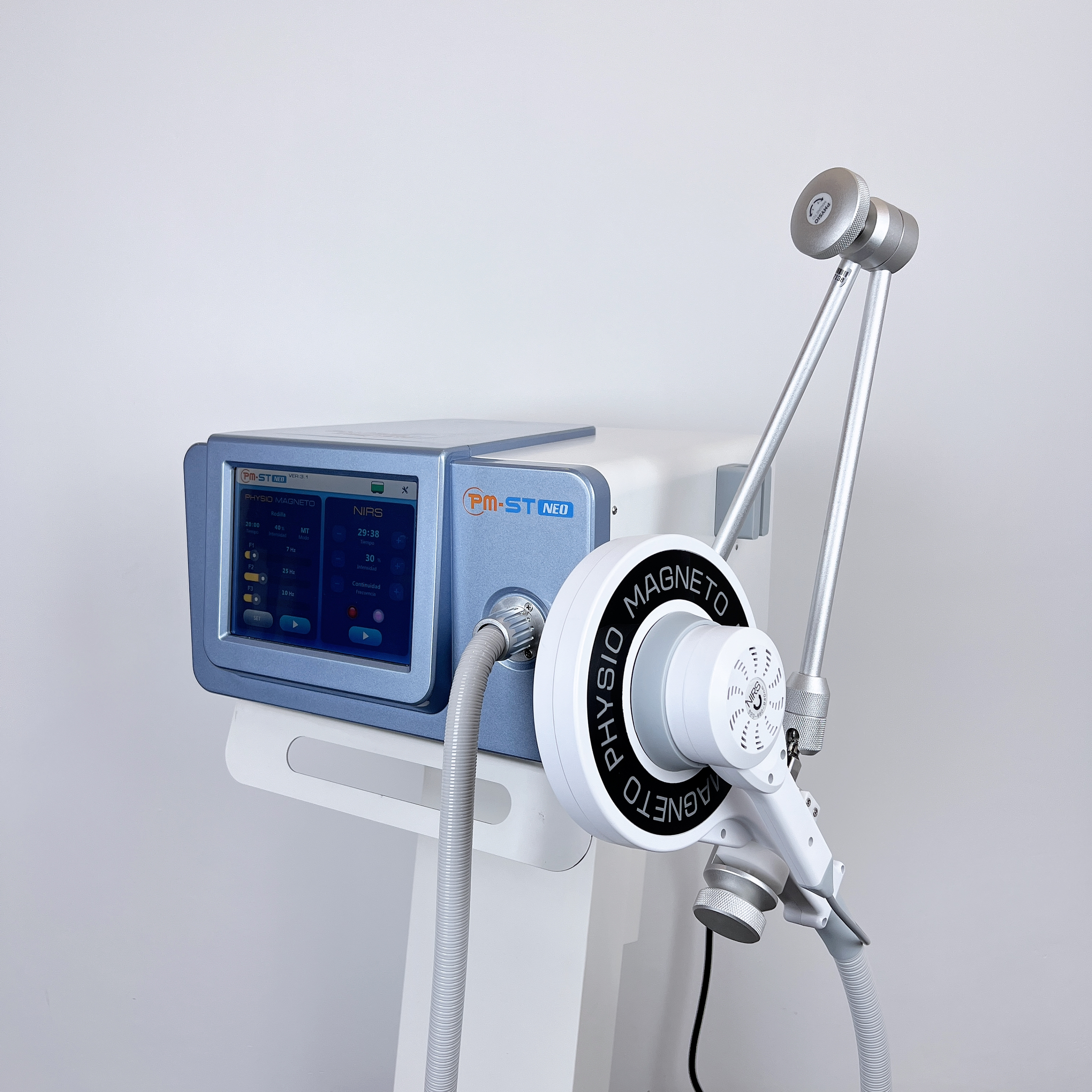 Pain Relief Physio Magneto Super Transduction Machine Pulsed NIRS Near Infrared Therapy With 980NM Red Right For Tissue Recovery