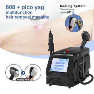 Pijnloze Permanente High Power Diode Laser 808nm Haarverwijderaar Laser Epilator Picosecond Nd Yag Laser Tattoo Verwijdering Machine Voor Gezicht Lichaam bikini