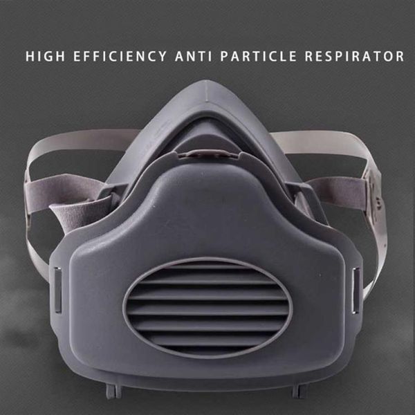 Pulverización de pintura Máscara antipolvo Máscara protectora de gas de seguridad industrial Respirador de media cara250a