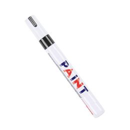 Peinture stylo riches couleurs en option de couverture forte rechargeable à l'encre de peinture permanente à base d'huile de peinture de la peinture touche