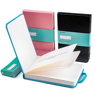 Schilderpennen draagbaar schattig lederen cover Notebook Hardcover Handboek Water Color Sketch Book 300G katoenpapierpad voor aquarel 230425