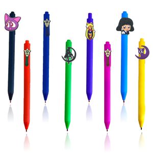 Supplies peintes belles filles guerrières Cartoon Ballpoint Pens mignons infirmières Harmeurs pour les cadeaux d'appréciation des soins infirmiers drôles mti col otjae