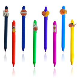 Supplies de peinture Fluorescent Basketball Park 10 Cartoon Ballpoint Stydro