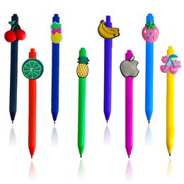 Schildervoorraden Fruit en groenten Cartoon Ballpoint Pens schattige verpleegkundige waardering Geschenken Schoolstudenten afstuderen MTI Color Jumb Otxuk