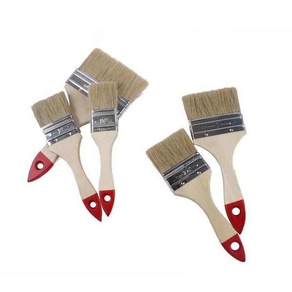 Fournitures De Peinture Type 202 Manche En Bois Pinceau Décorateur Brosses Drop Delivery Maison Jardin Arts Artisanat Dhcbz