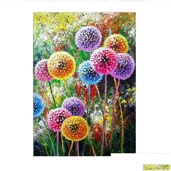 Pinturas 5D Diamante Pintura Fl Taladro Cristal Rhinestone Bordado Punto de Cruz Artesanía Paisaje Decoración de Pared Jk2008Kd Drop Deli Dhrin