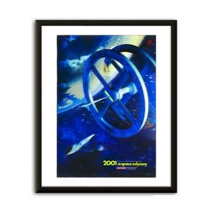 Schilderijen ingelijste poster 2001 A Space Odyssey 2 fotolijst P o papier afdrukken Wall Art Painting Druppel