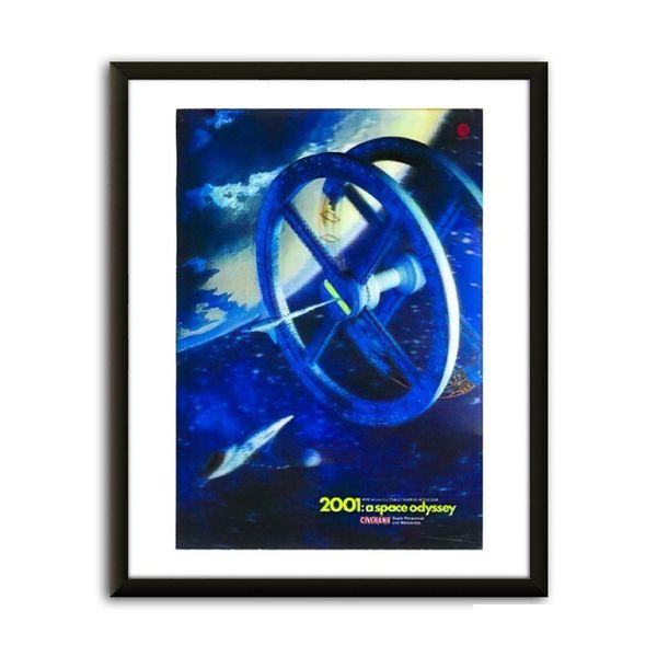 Peintures Affiche encadrée 2001 A Space Odyssey 2 Frame d'image P O Paper Imprimer Art Art Paint Drop Livraison Home Garden Arts Crafts Dhrgi