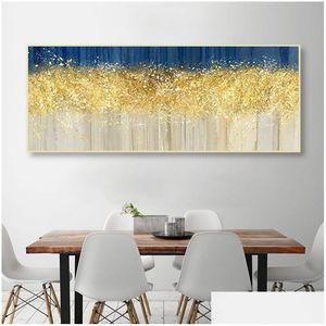 Peintures Grande peinture à l'huile abstraite Art Print Affiches Toile Mur Salon Décoration Photos Moderne Drop Livraison Maison Jardin DHP9P