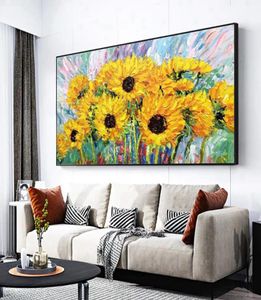 Schilderijen groot formaat handgemaakt olieverfschilderij abstract op canvas moderne kunst aan de muur huisdecoratie met de hand geschilderd dik beeld7181737