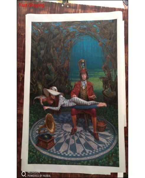 Peintures Michael Cheval Imagine III Impression d'œuvres d'art sur toile peinture murale moderne pour la maison dec qylxst Packing20105676036