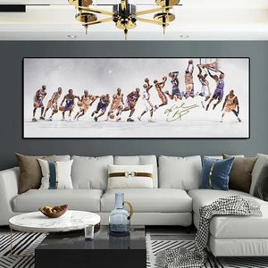 Schilderijen Moderne Woondecoratie Schilderijen Basketbal Ster Posters en Prints Canvas Schilderij Muur Foto's Voor Woonkamer Decor Cuadors 231010