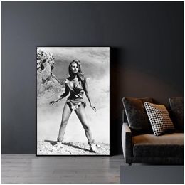Schilderijen Raquel Welch One Million Years BC Poster Print Home Decoratie Wall Painting No Frame Drop Delivery Garden Arts Crafts Dhapf