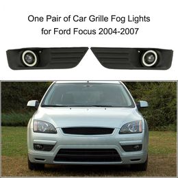 Paire de phares antibrouillard pour calandre inférieure de voiture, lampe LED pour Ford Focus 2004 – 2007