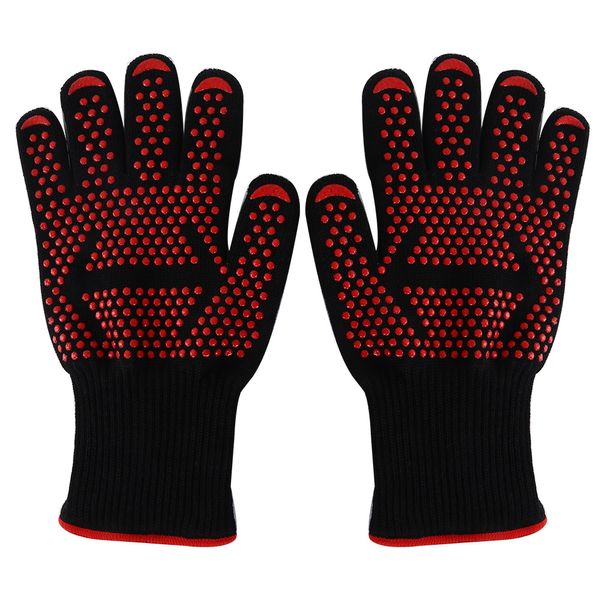 Paire de gants de sécurité pour gants résistant à la chaleur, niveau 3, résistance à la coupure