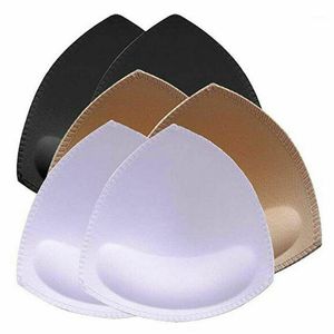 Paren Bra Pads Inserts Ademend Gaten Circum genaaid Design Comfy Vervanging Verwijderbare Sport Push Up Yoga Outfit