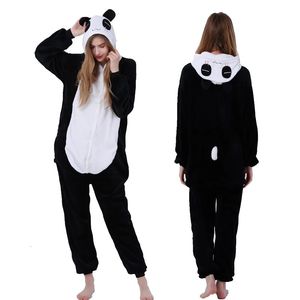Pyjamas adultes animaux Onesies licorne Kigurumi pyjamas vêtements de nuit femmes hommes hiver unisexe Panda Costumes enfants dessin animé flanelle pyjamas 231113