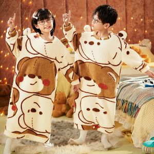 Pijamas Otoño Invierno Bebé Niñas Niños Pijamas Manta Suave Durmientes Niños Lindo Oso Traje Con Capucha Saco De Dormir Mono Cálido Tallas grandes 231215