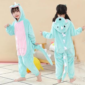 Pyjama Baby Jongens Dinosaurus Pyjama Kinderen Nachtkleding Anime Cartoon Kigurumi Onesie Kids Jumpsuit Capuchon Meisjes Eenhoorn Pyjama 231101