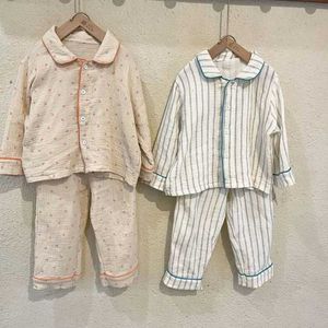 Pyjamas Baby Girl Boy Cotton Goze Pyjama Set Autumn Baby Toddler Top+broek 2 stks Huiskleding Babykleding 1-12YL2405