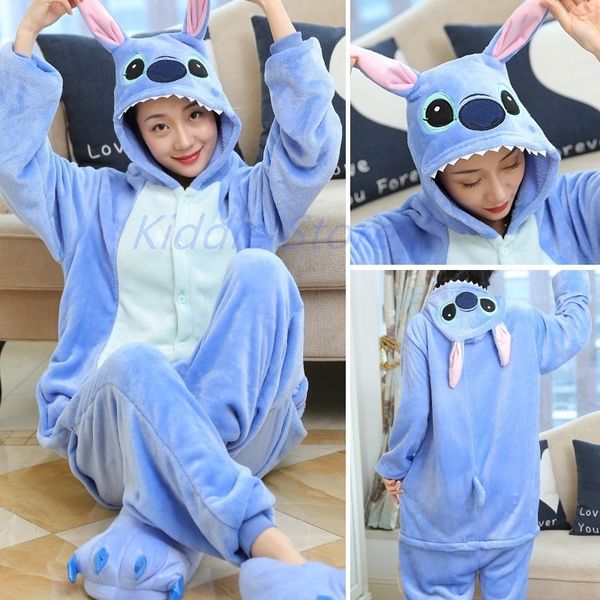 Pyjamas Bébés Filles Point Licorne Pijama Kigurumi Costumes pour Enfants Licorne Panda Vêtements de Nuit Onesie pour Adultes Femmes Garçon Pyjama Complet 230210