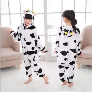 Pyjama Jongen Meisje Pyjama Koe Winter Kinderen Pyjama Cartoon Dier Leeuw Onesie Pyjama Kids Hooded Baby Nachtkleding Jumpsuit 230614