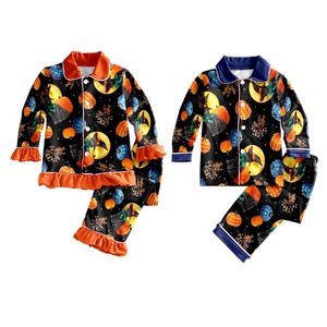 Pyjama Jongens en meisjes Kinder Halloween-pyjamaset Peuter Broek met lange mouwen 230825