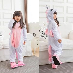 Pigiama Bambino Bambine Pigiama Kigurumi Unicorno Rosa Neonato One Pirce Tuta con cappuccio Bambini Onesies 4 6 8 10 12 Anni Pigiama Bambini 231113