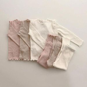 Pyjamas enfants bébé filles vêtements ensemble mignon vêtements de nuit pour enfants tout-petits tenues enfant fille