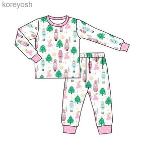 Pyjama's Kerstpyjama voor kinderen Peuter Jongens meisjes pyjama in truistijl Kinderpyjama Broek met lange mouwen pyjamaL231109