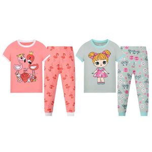 Pyjamas Childrens Pyjamas Girls Pyjamas Cotton Pyjama Sets Pyjamas 2-9 jaar oud WX5.21