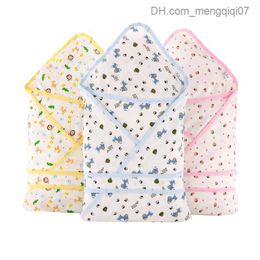 Enveloppe du sac de couchage en coton en pyjamas adapté aux nouveau-nés couvercles de sommeil printemps d'été et d'automne